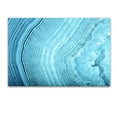 thumbnail image 1 of Startonight Tempered Acrylic Glass Wall Art - Abstract Theme Section in Blue Agate Artwork 24" x 36", 1 of 4