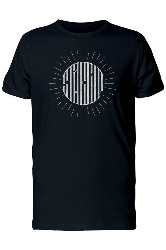 Startup Modern Design Circle Tee Men's -Image by Shutterstock