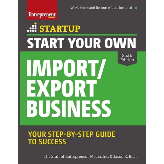 Startup Start Your Own Import/Export Business, (Paperback)