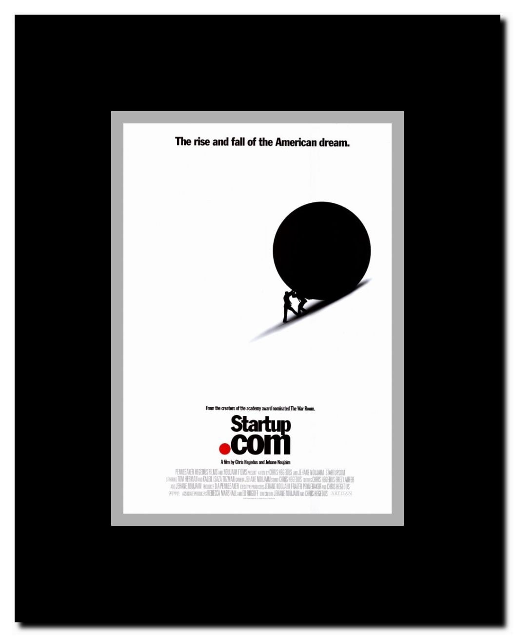 Startup.com Framed Movie Poster