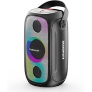 Starument LED Lighting Bluetooth Portable Speaker, Black, MS-PB55