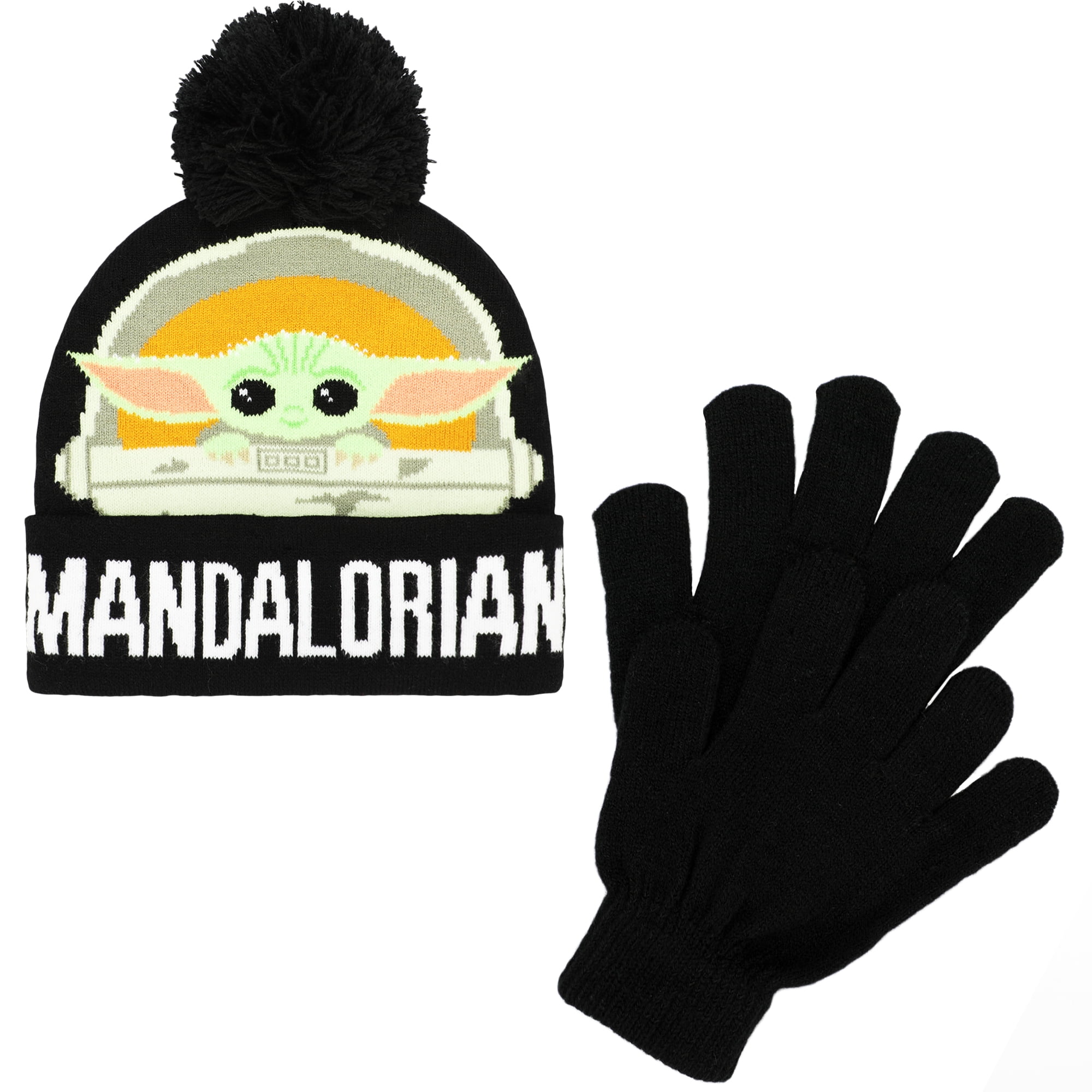 WOMENS Star Wars Beanie Baby Yoda / Grogu / The Mandalorian Winter Hat Pom Pom Amazon.com: Star Wars Baby Yoda Kid?s Winter Hat and Snow  main image 2