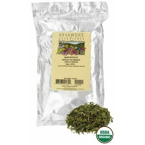STARWEST BOTANICALS - Tea Bancha Organic 1 LB