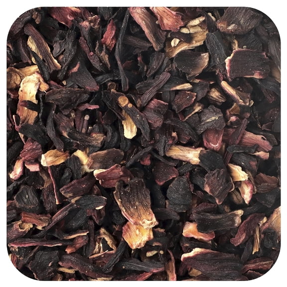 Starwest Botanicals Organic Hibiscus Flowers, Cut & Sifted, 1 lb (453.6 g)