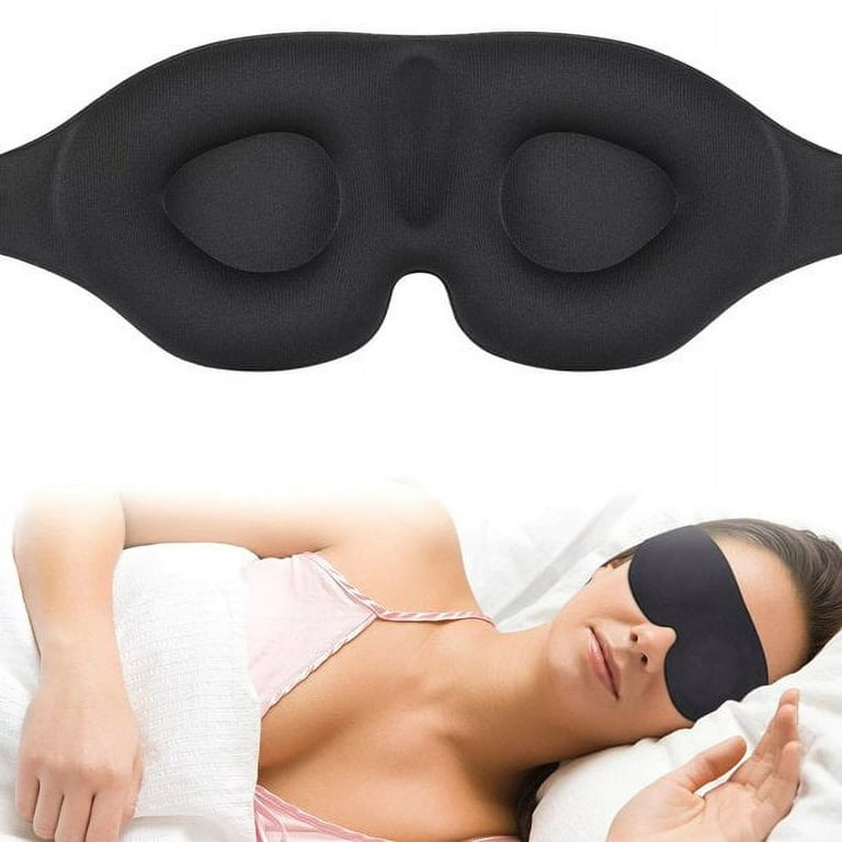 Starynighty Sleep Mask for Women Men, Eye Mask for Sleeping 3D Contoured  Cup Blindfold, Blockout Light, for Nap Travel Night Shift