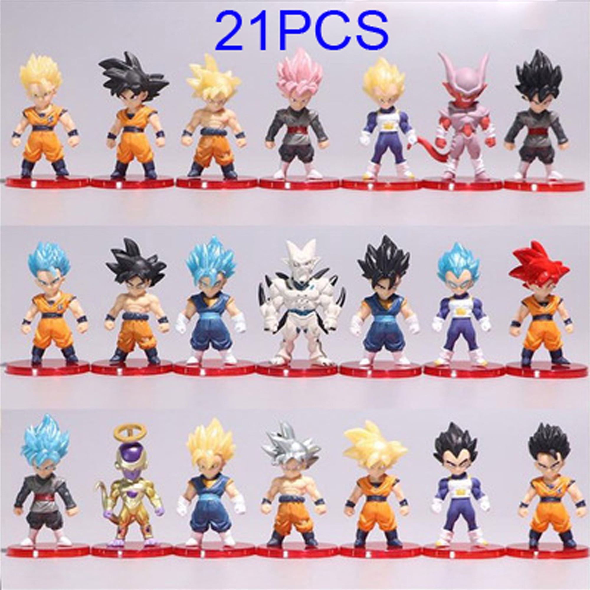 8pcs Dragon Ball Super Broly Vegeta Goku Super Saiyan God Piccolo Mini -  Best Minifigs