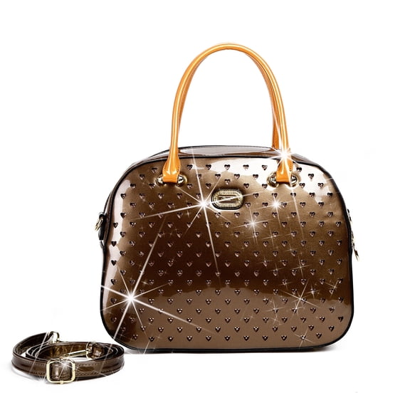 Starz Art Retro Crystal Overnight Latch On Bag