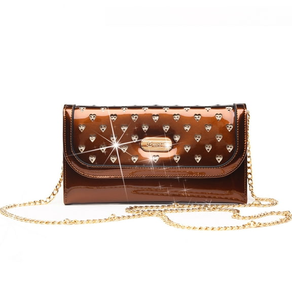 Starz Art Retro Multipocket Mini Clutch Crossbody Bag