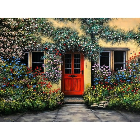 Starz Puzzles Laser Cut Wooden Puzzle with Hardwood Box, Flourishing Garden 353 Pieces