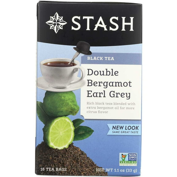 Stash Double Bergamot Earl Grey Tea -- 6 per case.