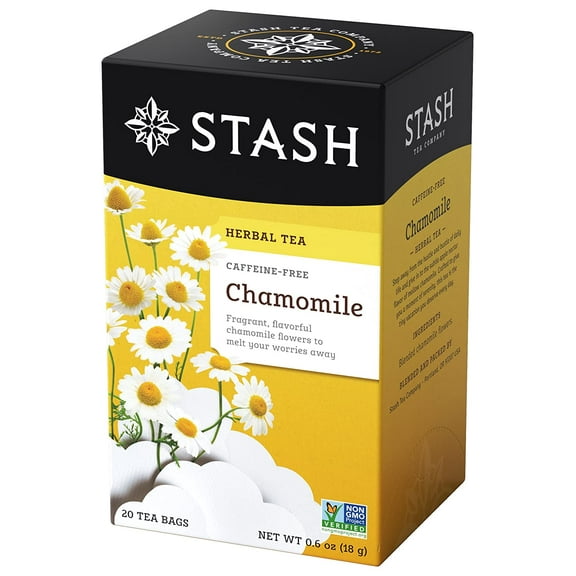 Stash Herbal Tea Caffeine Free Chamomile - 20 Tea Bags Pack of 2