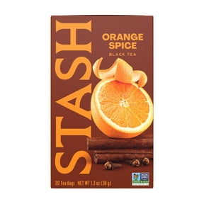 Stash Tea Orange Spice Black Tea Bags, 20 Ct