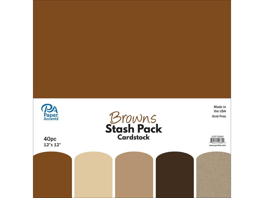 Stash Pack 12x12 40pc Browns