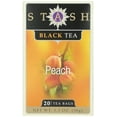 Stash Peach Black Tea, Tea , 20 ct