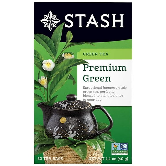 Stash Premium Green Tea, 20 ct ( Pack of 2 )
