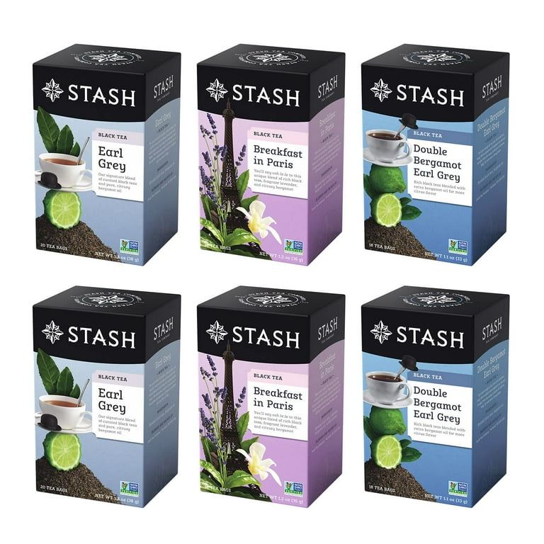 【送料無料/新品】 Stash 6 Assortment, Tea Grey Earl Earls The Flavor 6 Tea 茶葉・粉末ティー