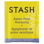 Stash Tea Asian Pear Harmony Green Tea Bags, 18 Count