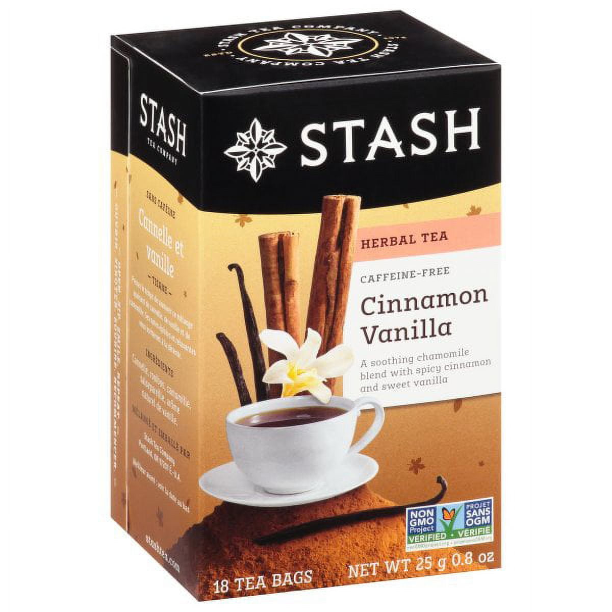 Stash Tea Cinnamon Vanilla Tea, 18 Ct