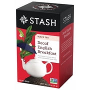 Stash Decaf English Breakfast Tea Bags, 18 Count, 1.2 Oz