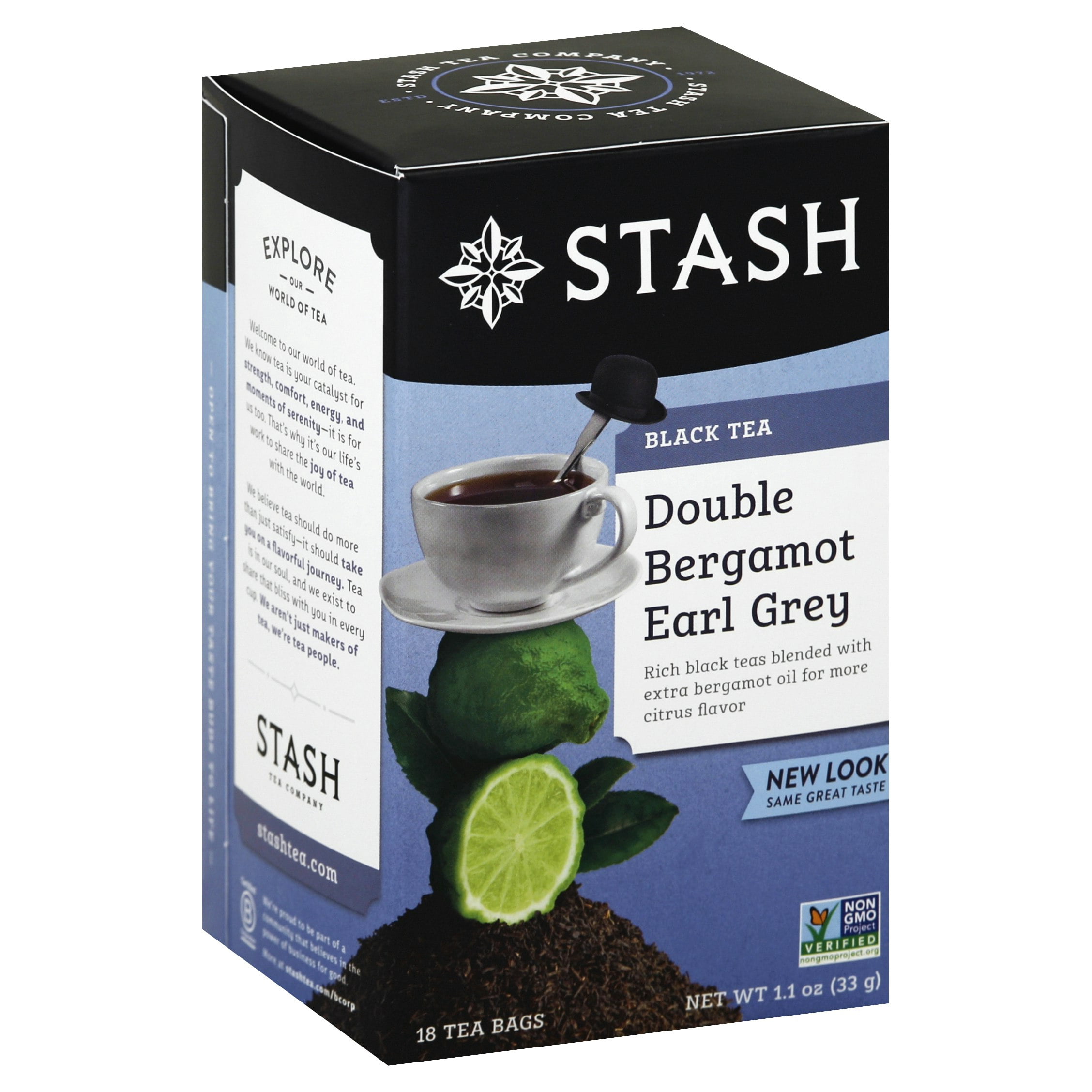 Stash Tea Double Bergamot 18 Bags (Pack Of 6) - Walmart.com