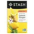 thumbnail image 1 of Stash Tea, Herbal Tea, Lemon Ginger, Caffeine Free, 20 Tea Bags, 1.1 oz Pack of 2, 1 of 2