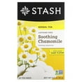 thumbnail image 1 of Stash Tea, Herbal Tea, Soothing Chamomile, Caffeine-Free, 20 Tea Bags, 0.6 oz Pack of 2, 1 of 3