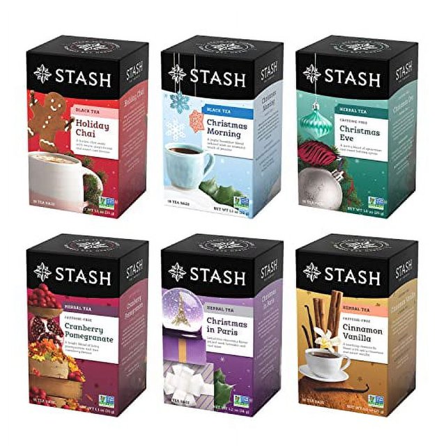 Stash Tea Holidays Are Here Variety Pack Sampler Assortment