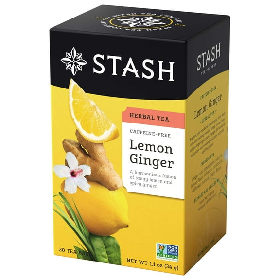 Stash Tea Lemon Ginger Tea ( 6x20 CT)