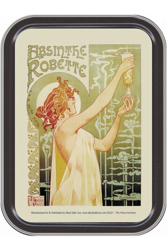 - Absinthe Storage Container 4.37" L x 3.5" W x 1" H