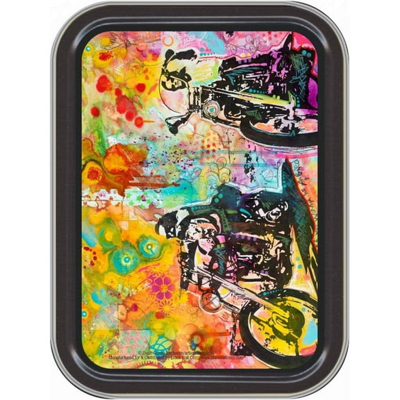 Stash Tins - Easy Rider by Dean Russo Storage Container 4.37" L x 3.5" W x 1" H
