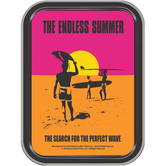 Stash Tins - Endless Summer Storage Container 4.37" L x 3.5" W x 1" H