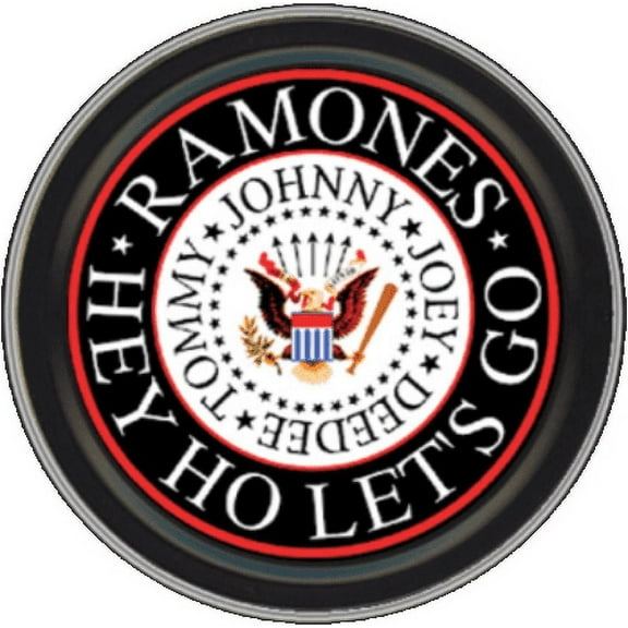 Stash Tins - Ramones Eagle Logo 3.5" Round Storage Container