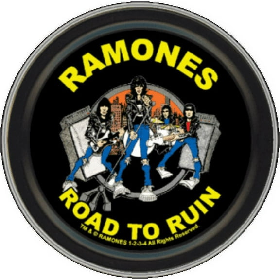 Stash Tins - Ramones Road to Ruin 3.5" Round Storage Container