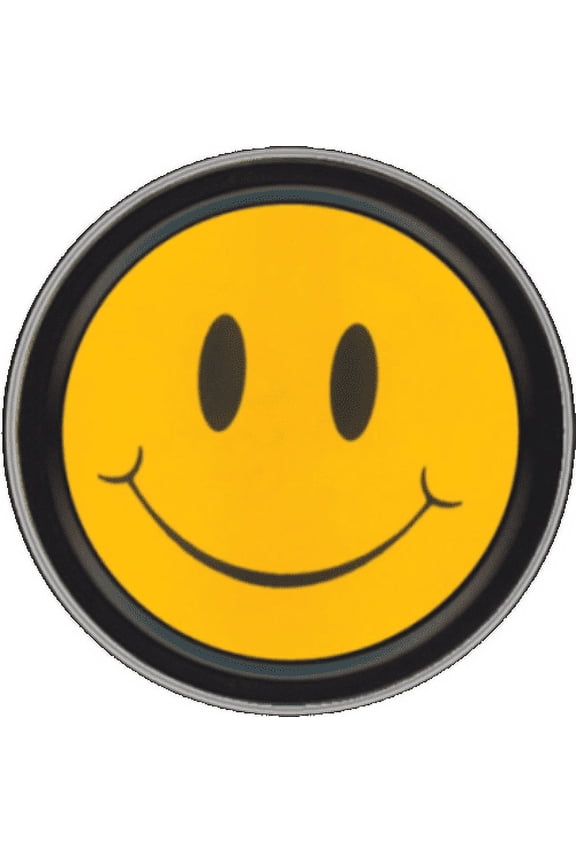 - Smiley Face 3.5" Round Storage Container