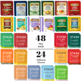 thumbnail image 1 of Stash & Twinings Herbal and Decaffeinated Tea Bags Variety Pack, 48 Count – Caffeine-Free Assortment with 24 Flavors, 1 of 6