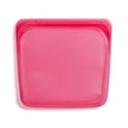 thumbnail image 1 of Stasher Premium Food-Safe Reusable Silicone Food Storage Sandwich Bag, Raspberry, 28 oz, 1 of 8