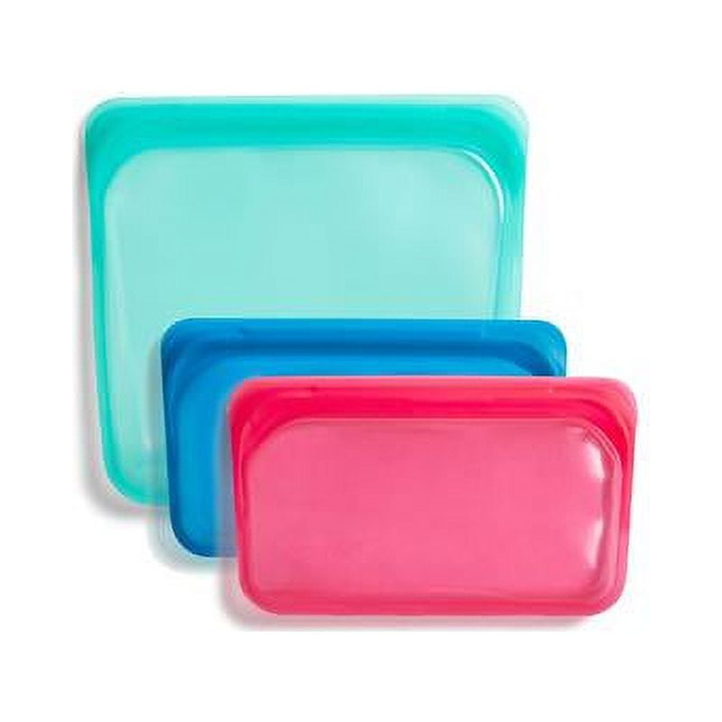 Stasher Reusable Silicone Sandwich Storage Bag (multiple colors)