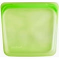 thumbnail image 1 of Stasher  Reusable Silicone Food Bag  Sandwich Size Medium  Lime  15 fl oz  450 ml, 1 of 11