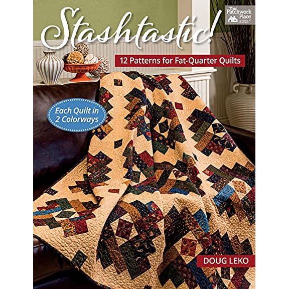 Pre-Owned Stashtastic! - 12 Patterns for Fat-Quarter Quilts - Each Shown in 2 Colorways (Paperback) 1604688696 9781604688696