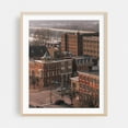 thumbnail image 1 of State & 2nd 02 - Harrisburg Pennsylvania Photography Cityscape Architecture Bridge Street Photography Vintage Travel Poster Oak Framed Wall Art Print 8 x 10 inches, 1 of 12