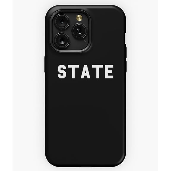 State College University Sports Fan G3689 Phone Case for iPhone17 16 15 14 13 12 11 Pro Max