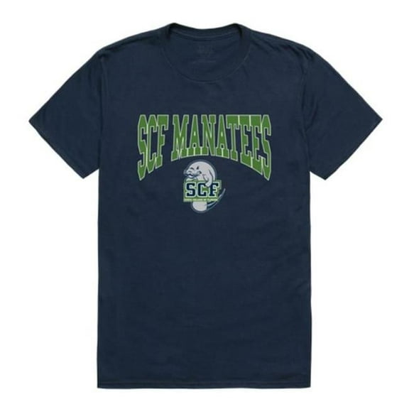 State College of Florida Manatees Athletic T-Shirt, Navy - 2XL
