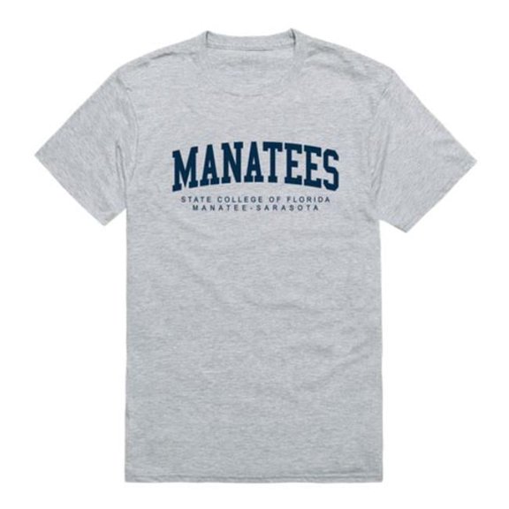 State College of Florida Manatees Game Day T-Shirt, Heather Grey - Extra Large