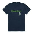 thumbnail image 1 of State College of Florida Manatees Script T-Shirt, Navy - Medium, 1 of 1