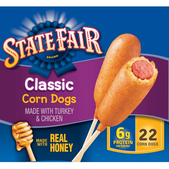 State Fair Classic Corn Dogs, 58.7 oz, 22 Count (Frozen)
