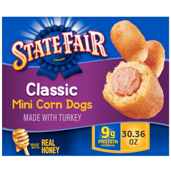 State Fair Classic Mini Corn Dogs, 30.36 oz, 46 Count (Frozen)