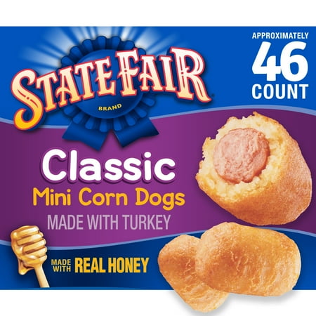 State Fair Classic Mini Corn Dogs, 30.36 oz, 46 Count (Frozen)