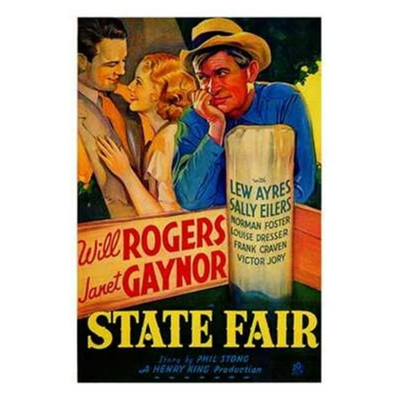 State Fair Movie Poster - 11 x 17 in.