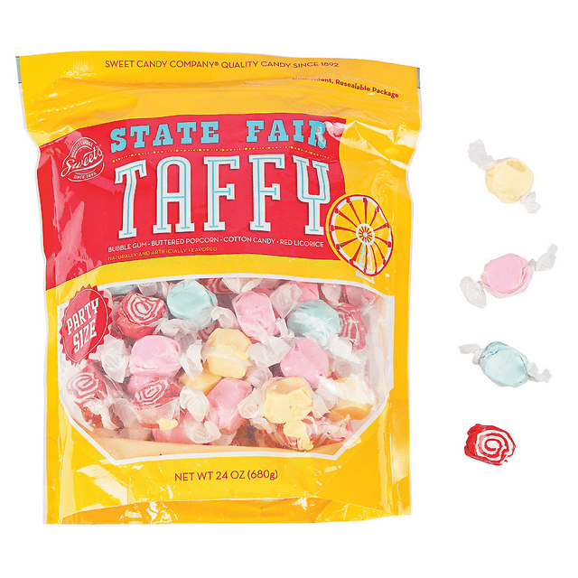 State Fair Salt Water Taffy - Edibles - 112 Pieces