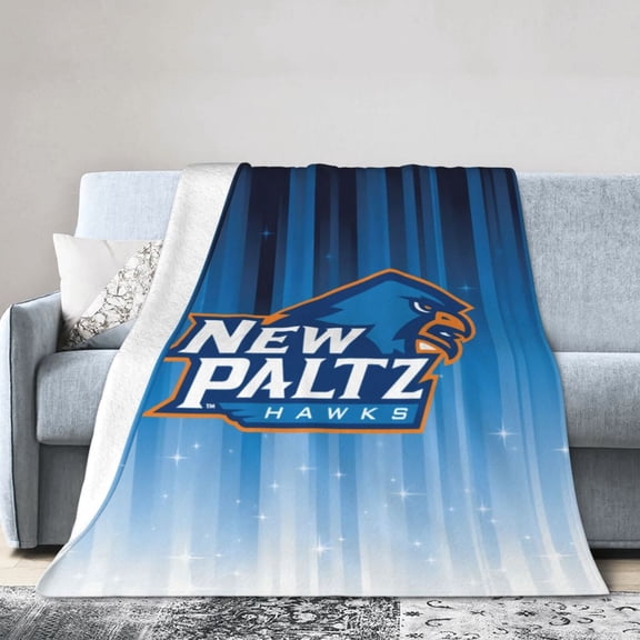 State New York University New Paltz Ultra-Soft Micro Fleece Blanket Multi-Size Flannel Blanket